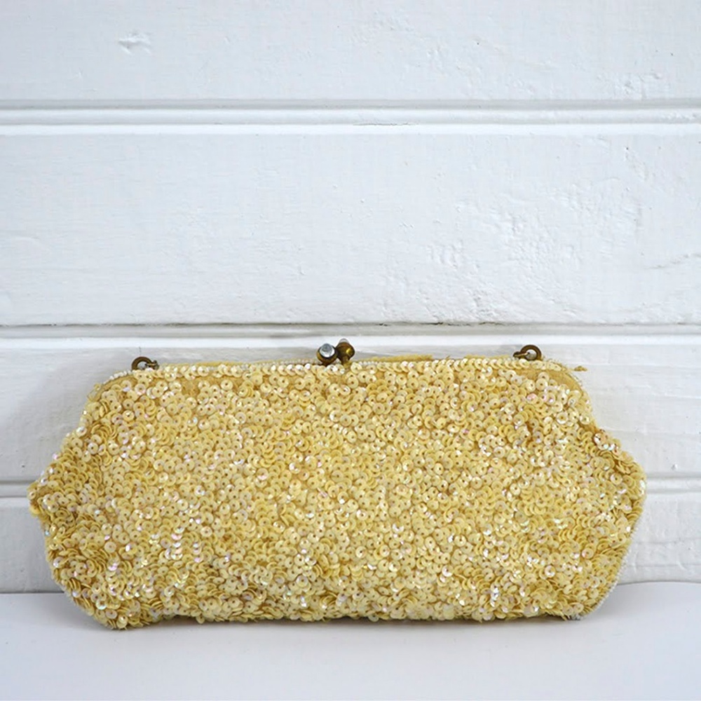 Josef Vintage Sequin Clutch #176-9